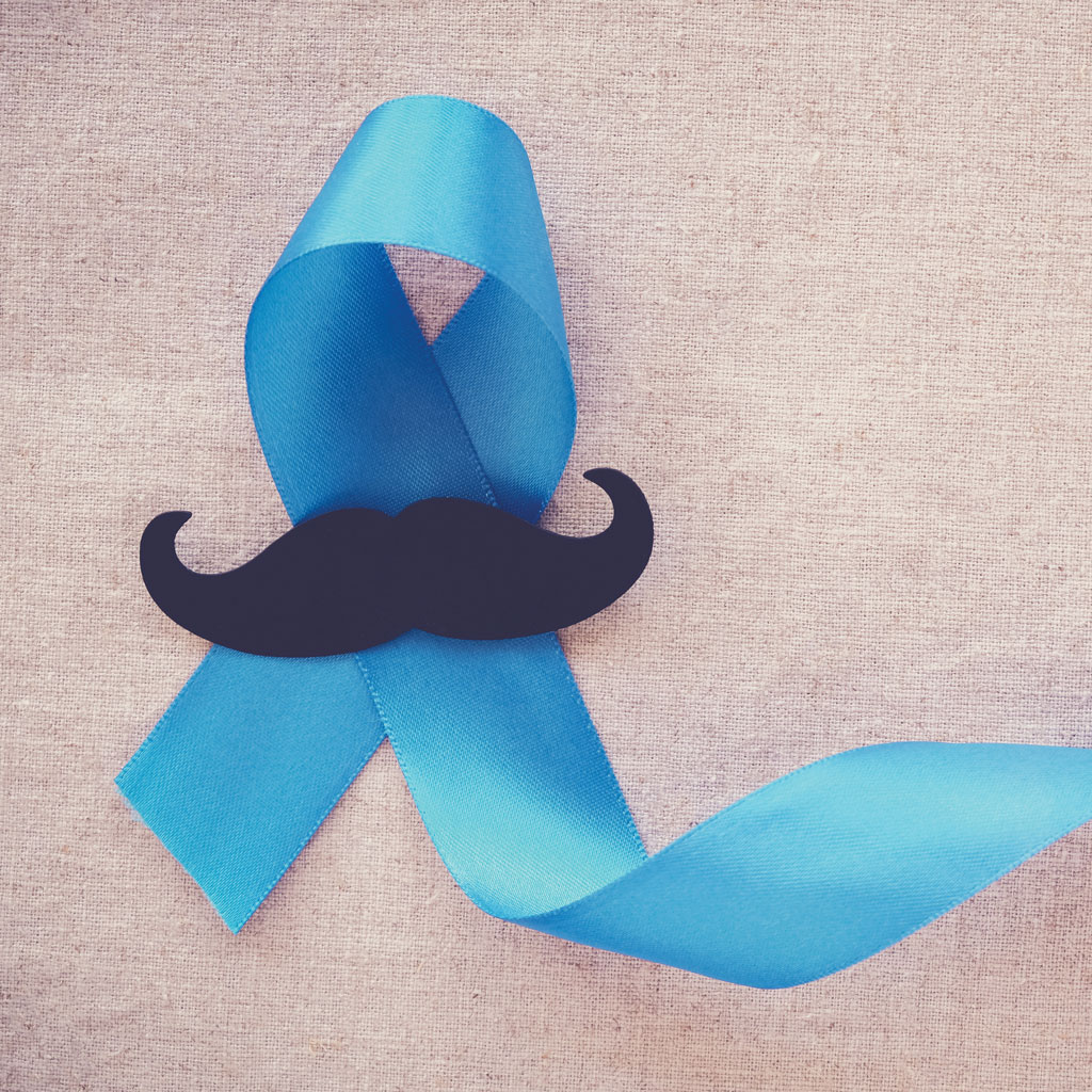 Prostate Cancer Awareness Month Ribbon